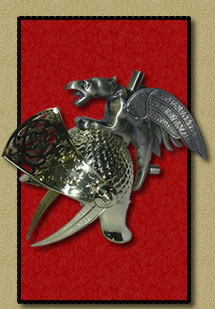 Casco Romano con drag&oacute;n